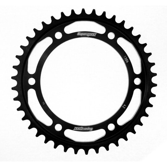 Reťazová rozeta SUPERSPROX RFE-1306:42-BLK čierna 42T, 530