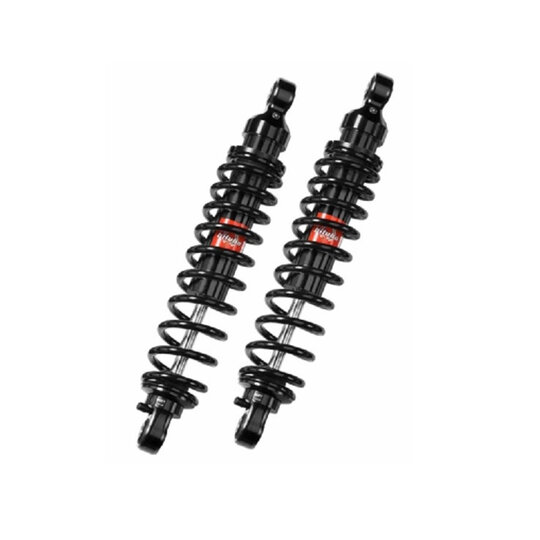 Rear Twinshocks BITUBO ADJ:Manual spring preload, rebound Black springs