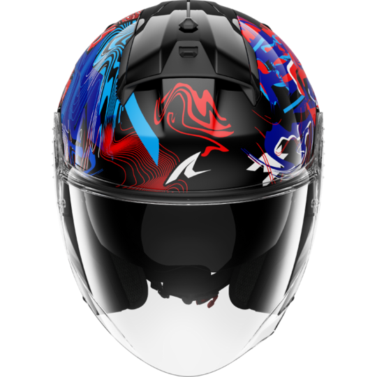 Shark prilba skwal jet - pranz / kbr - 3_SKWAL-JET_PRANZ_KBR_front_GLOSSY_HE3810KBR (Medium)