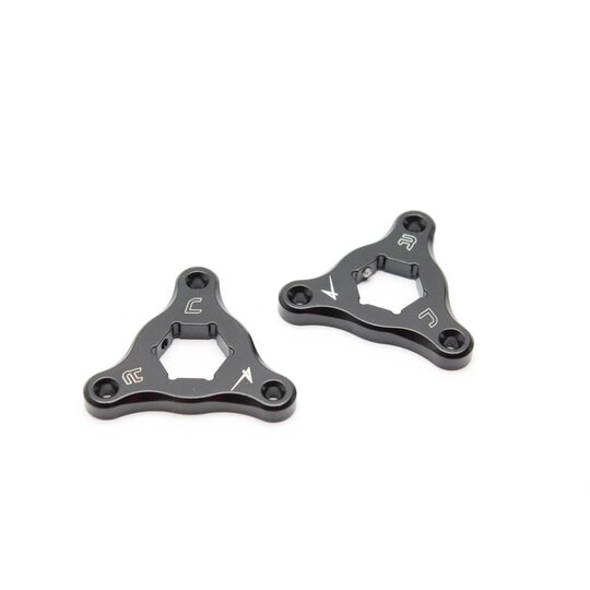 Ovládanie predpätia pružín vidlice 4RACING GF19 čierna