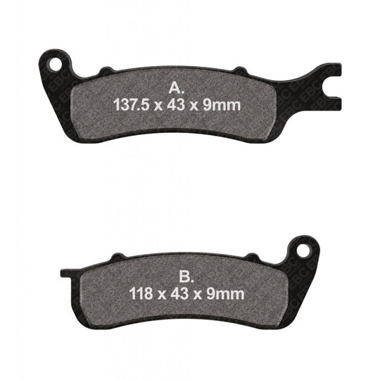 Brzdové obloženie EBC FA722