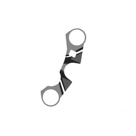 Ochranné nálepky na "okuliare" PUIG RADIKAL 6938U sivá