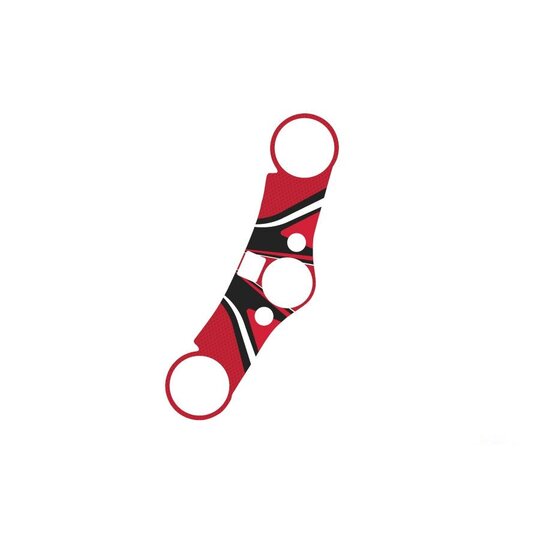 Ochranné nálepky na "okuliare" PUIG RADIKAL 6969R červené