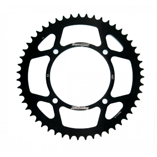 Hliníková reťazová rozeta SUPERSPROX RAL-461:51-BLK čierna