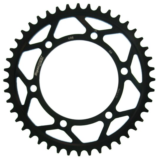 Reťazová rozeta SUPERSPROX RFE-498:44-BLK čierna 44T, 525