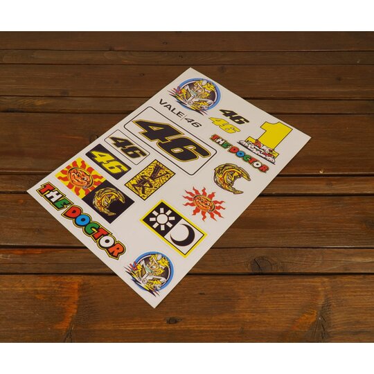 Set nálepiek a3 - rossi 1 - NA3461 (Custom)