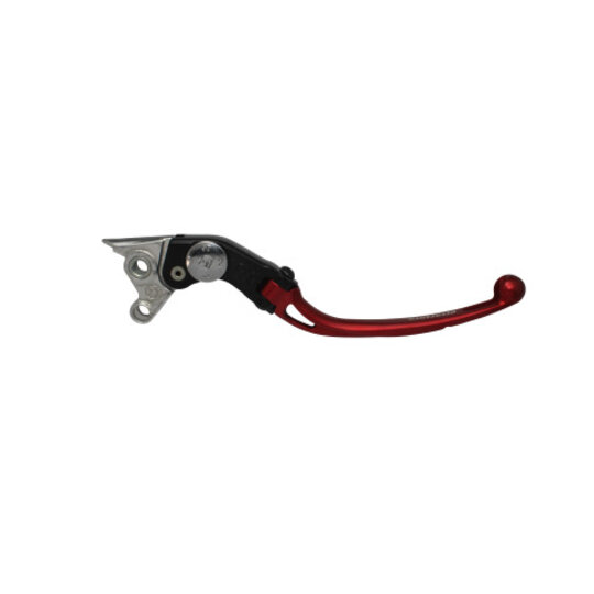Adjustable folding lever ACCOSSATO aluminium, master cylinder červené
