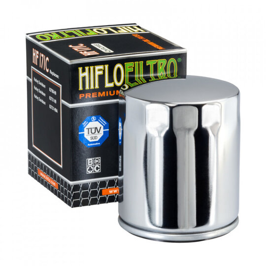 Olejový filter HIFLOFILTRO HF171C chróm