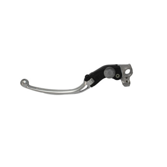 Adjustable folding lever ACCOSSATO aluminium, master cylinder strieborná