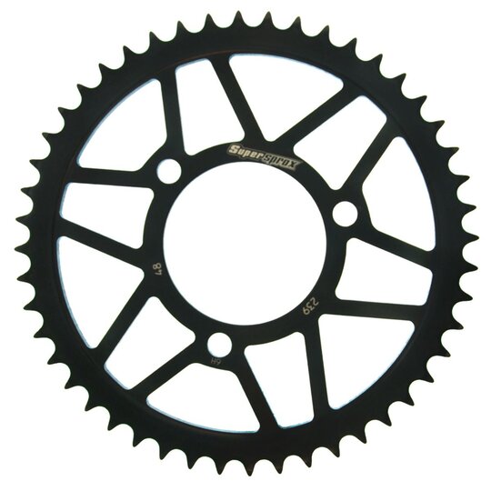 Reťazová rozeta SUPERSPROX RFE-239:48-BLK čierna 48T, 420