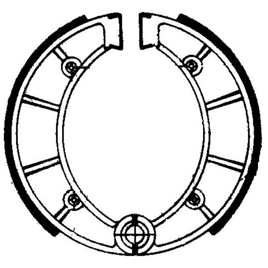 Brzdové čeľuste FERODO 225129198