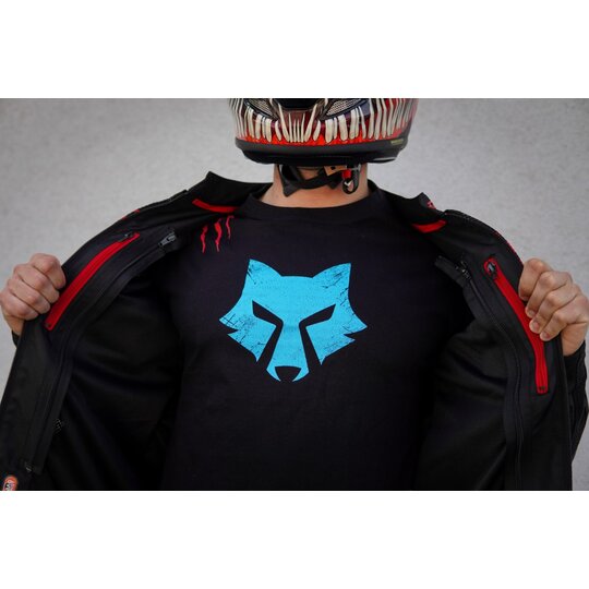 Moteam tričko - 2025 / black-cyan - 25_black_cyan (12) (Medium)