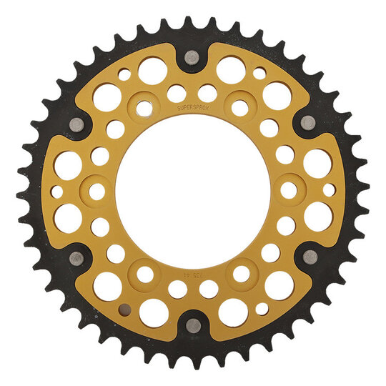 Reťazová rozeta SUPERSPROX STEALTH RST-735:44-GLD zlatá 44T, 520