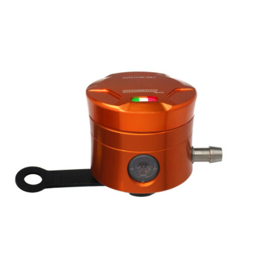 Nádržka na  brzdovú kvapalinu ACCOSSATO CNC-worked straight bracket included oranžová