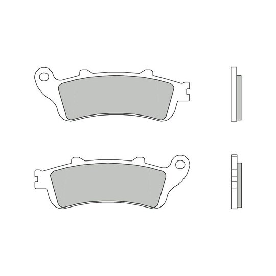 Brzdové obloženie BREMBO 07HO44SA