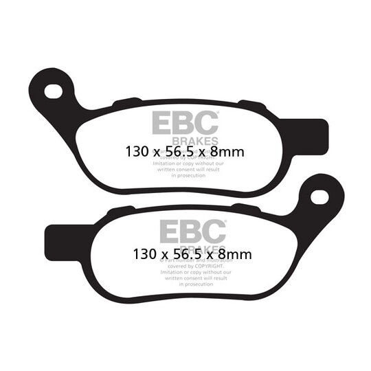 Brzdové obloženie EBC EPFA458HH