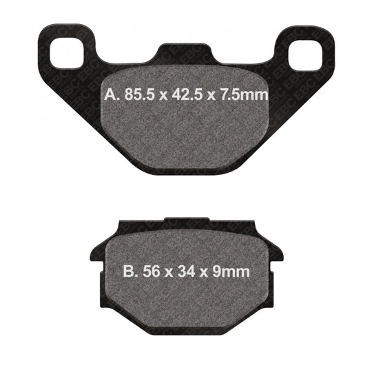 Brzdové obloženie EBC SFA173