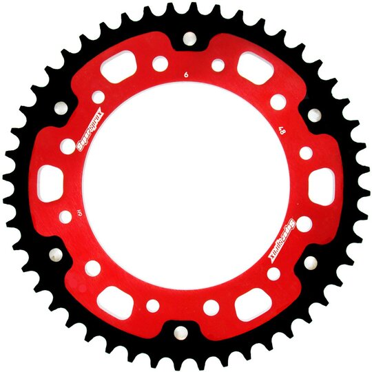 Rozeta SUPERSPROX STEALTH RST-6:48-RED červené 48T, 525