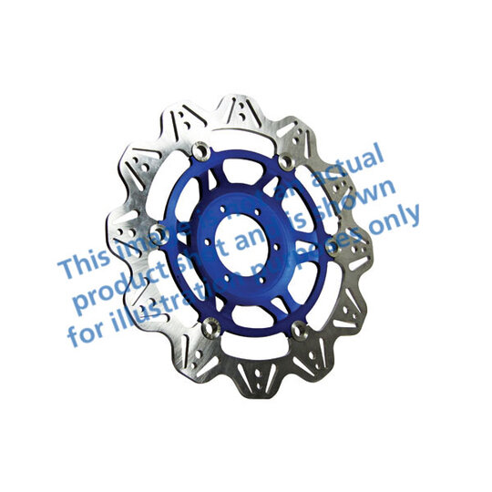 Brzdový kotúč EBC VR622BLU modrá