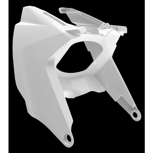 Bočné číslové tabuľky POLISPORT 8606700001 (pár) biela