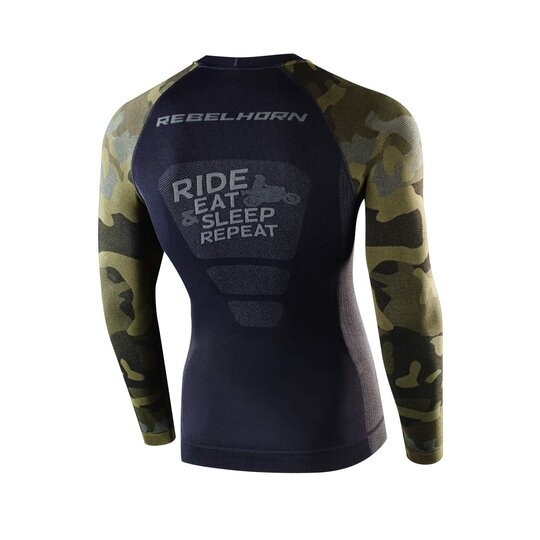 Rebelhorn - termo Freeze tričko / camo