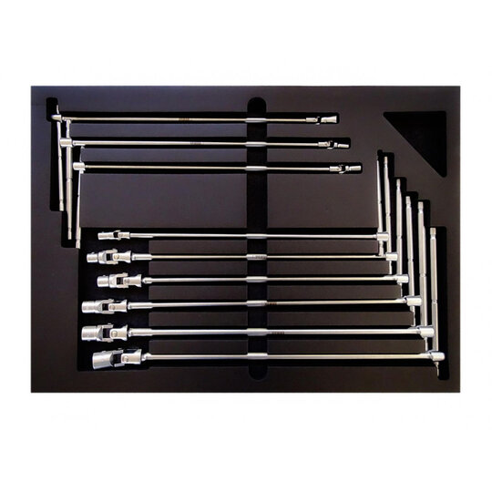 Sada šesťhranných nástrčných hlavíc s T-rukoväťou LV8 EUT-FK-C8