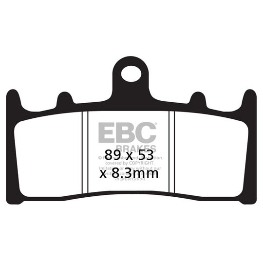 Brzdové obloženie EBC FA188HH