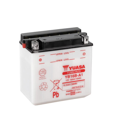 Yumicron battery NO ACID YUASA YB16B-A1