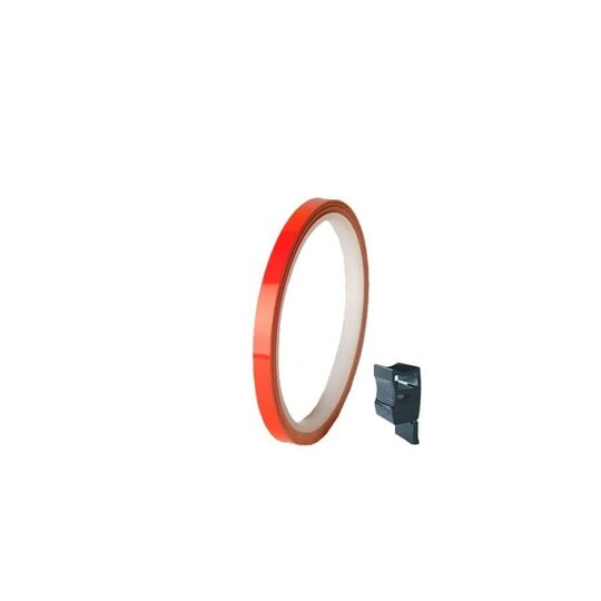 Linka na ráfik PUIG 4542X oranžový reflexný 7mm x 6mm (s adaptérom)