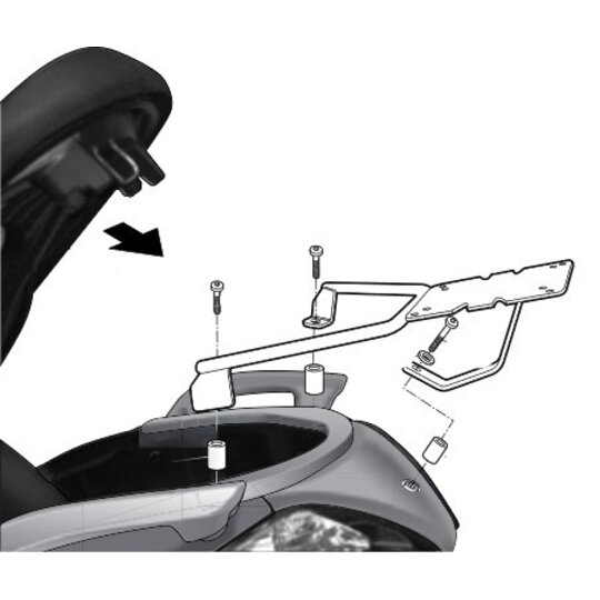 Montážna  sada  pre Top master SHAD Y0XC19ST