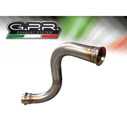 Decat pipe GPR KTM.85.DEC Brushed Stainless steel