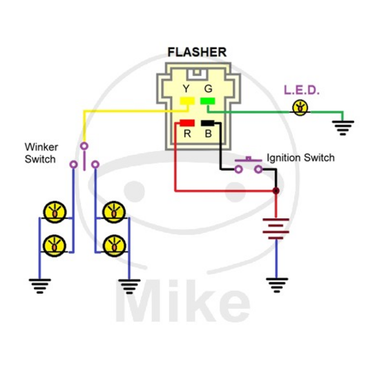 Indicator relay