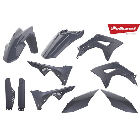 Sada plastov POLISPORT nardo šedá