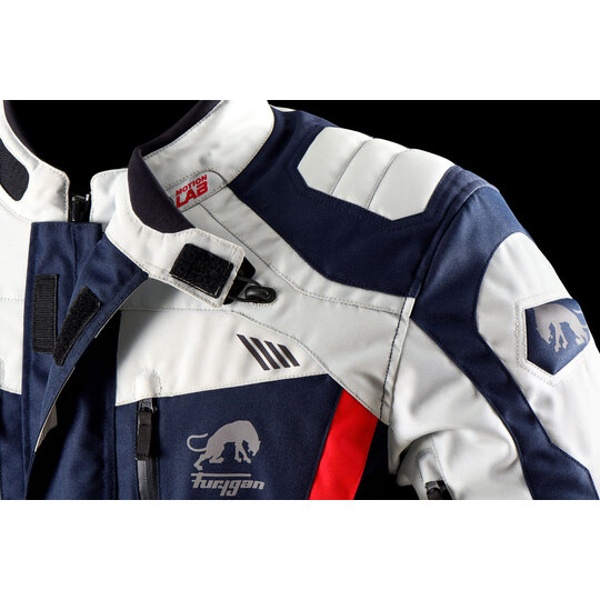 Furygan - bunda apalaches evo / blue-red - 00P_6491_557_details_0