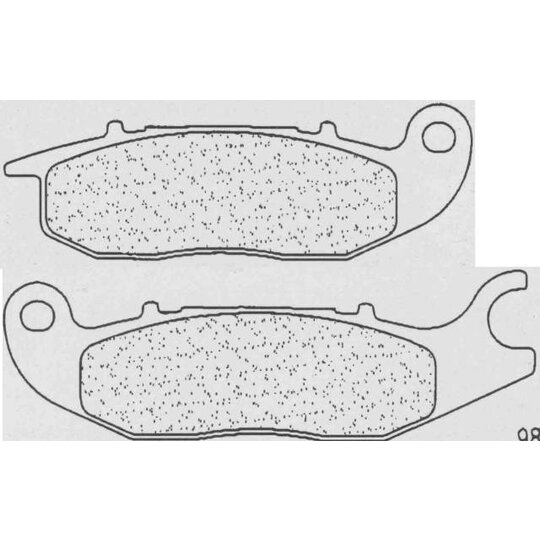 Brzdové obloženie CL BRAKES 3080 MSC
