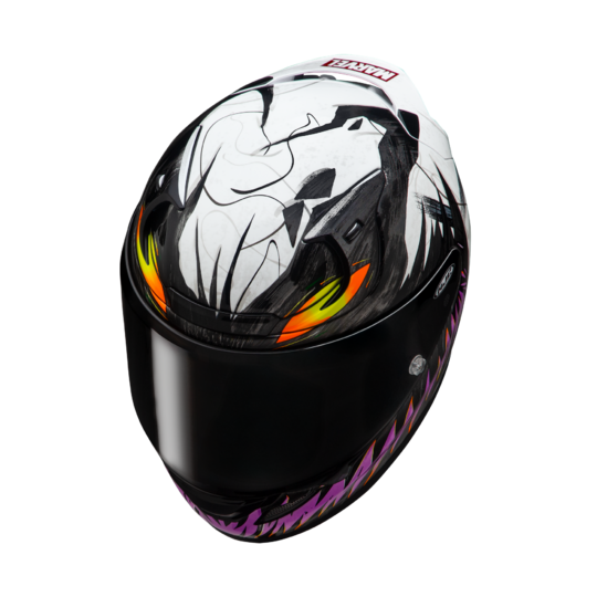 Hjc prilba rpha 12 - anti venom 2 marvel mc8 - anti-venom-beauty