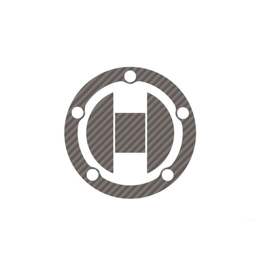 Ochranné nálepky na viečko nádrže PUIG X-TREME 8410C karbónový vzhľad