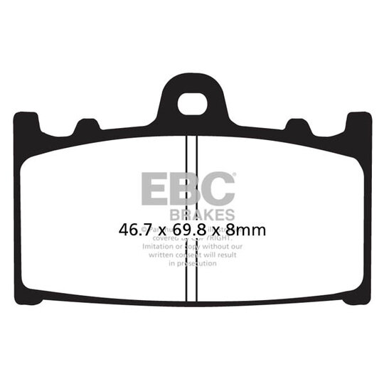Brzdové obloženie EBC FA158