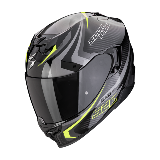Scorpion prilba exo-520 evo air - terra / black-neon - 172-449-206-04