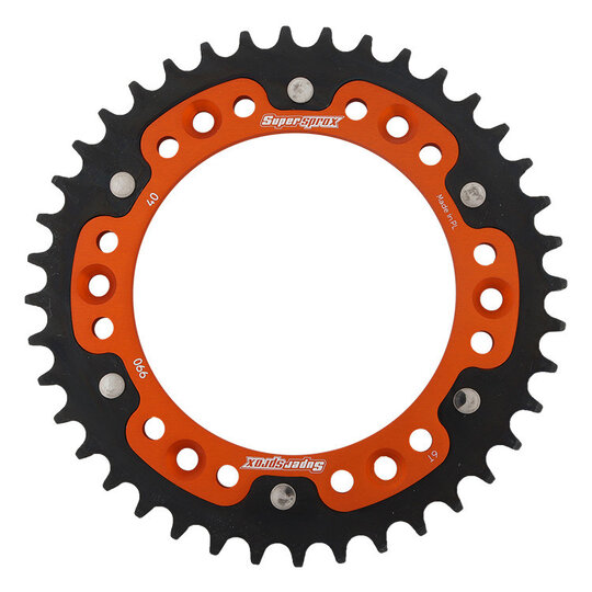 Reťazová rozeta SUPERSPROX STEALTH RST-990:40-ORG oranžová 40T, 520