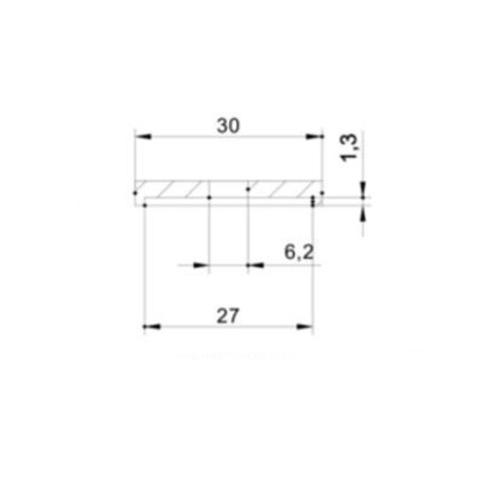 Zrkadlový adaptér PUIG ADAPTER REAR MIRROR HI-TECH IV MOD. SUZUKI 9582N čierna na koniec tyče