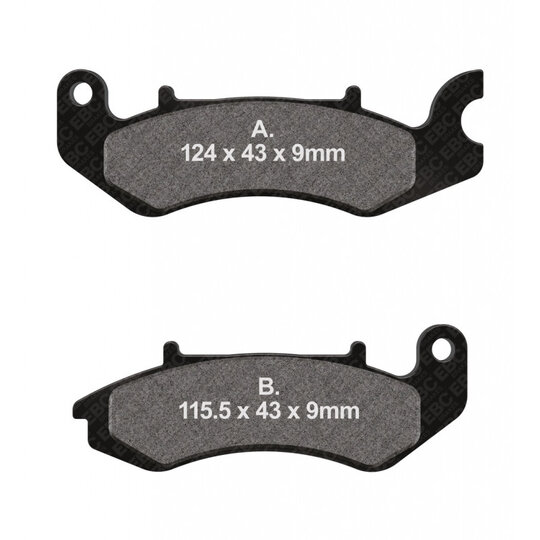 Brzdové obloženie EBC FA711