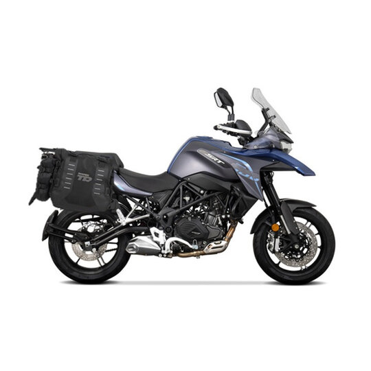 Set of SHAD TERRA TR40 adventure saddlebags, including mounting kit SHAD QJMOTOR SRT550