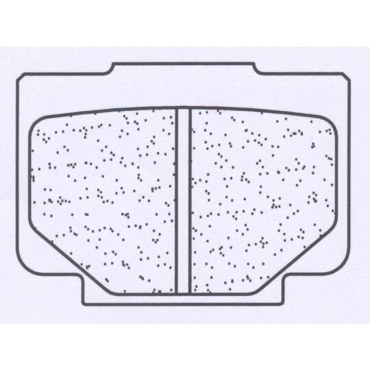 Brzdové obloženie CL BRAKES 2984 RX3