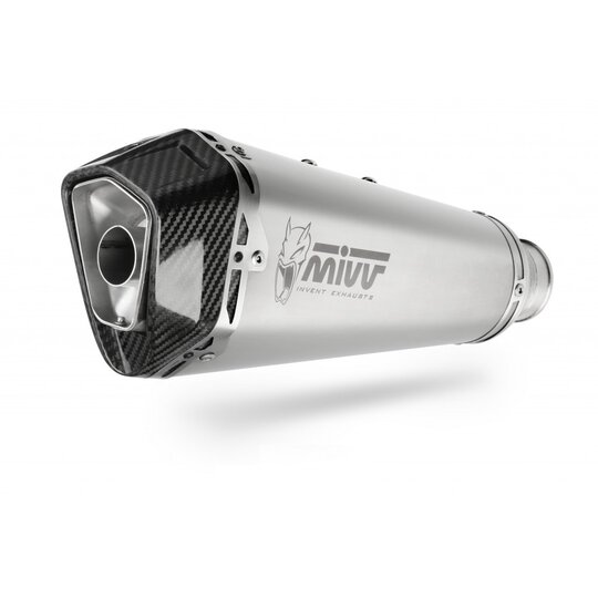 Výfuk kompletný 1x1 MIVV DELTA RACE S.055.LDRX Oceľ/karbónová koncovka
