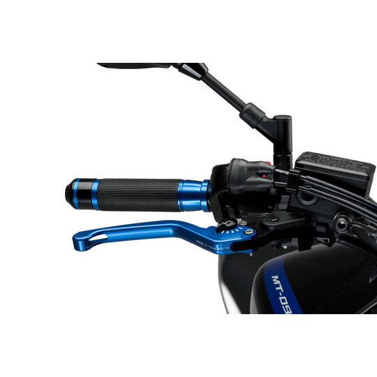 Páčka brzdy bez adaptéra PUIG 3.0 120AN dlhé modro/čierna