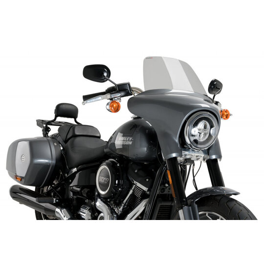 Plexi štít PUIG HIGH-ROAD TOURING 21236H dymové