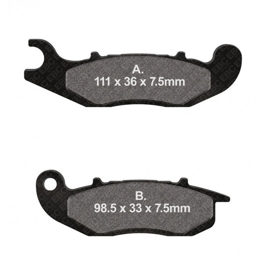 Brzdové obloženie EBC MXS465