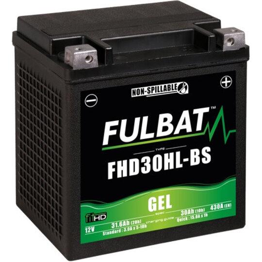 Gelový akumulátor FULBAT FHD30HL-BS GEL (Harley.D) (YHD30HL-BS GEL)