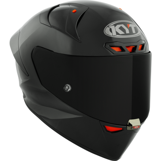 Kyt prilba kx-1 race gp - matt black - Y6KX00W6-KYT KX-1 RACE GP PLAIN BLACK (3)